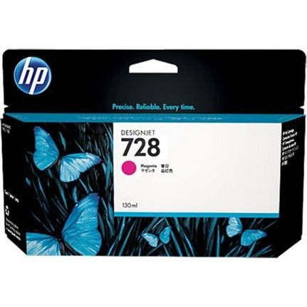 HP F9J66A (728) Magenta Original Cartridge - T730 / T830 - 1