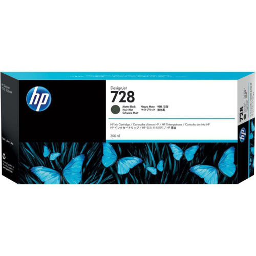 HP F9J68A (728) Mat Siyah Orjinal Kartuş - T730 / T830 (T7638) - 1