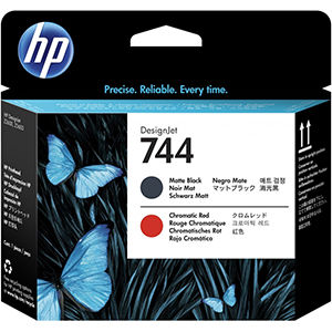 HP F9J88A (744) Mat Siyah Kromatik Kırmızı Baskı Kafası - Z2600 / Z5600 (T6984) - 1