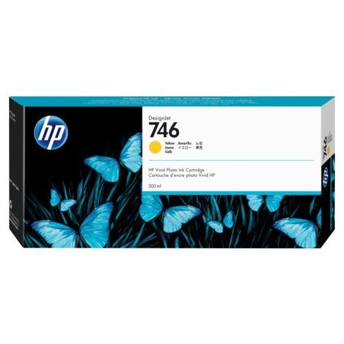 HP P2V79A (746) Sarı Orjinal Kartuş - DesignJet Z6 / Z9+dr (T12474) - 1