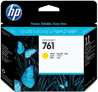 HP CH645A (761) Sarı Orjinal Kafa Kartuşu - DesignJet T7100 (T1319) - 1