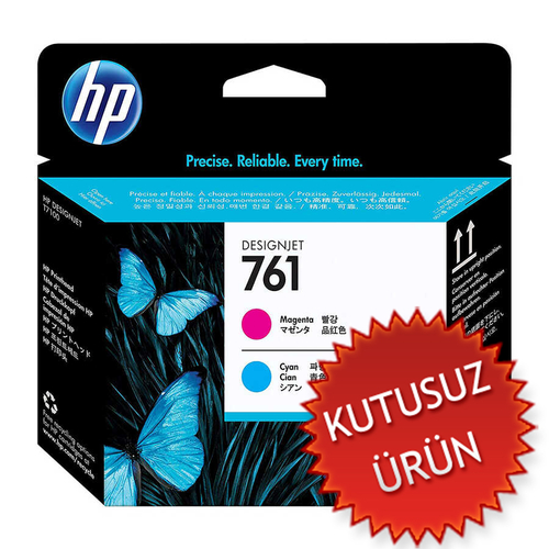 HP CH646A (761) Kırmızı-Mavi Orjinal Kafa Kartuşu - DesignJet T7100 (U) (T17527) - 1