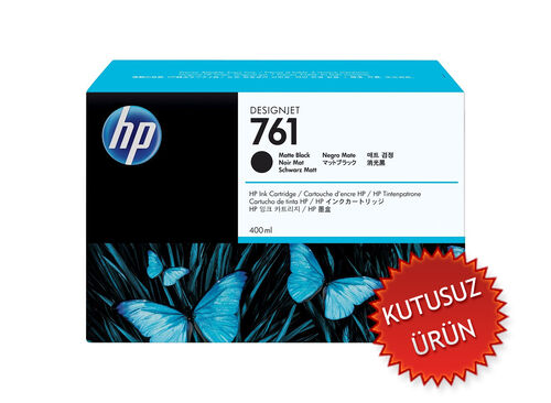 HP CM991A 761 Mat Siyah Orjinal Kartuş - DesignJet T7100 (U) (T12466) - 1