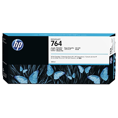 HP C1Q17A (764) Foto Siyah Orjinal Kartuş - DesignJet T3500 (T1185) - 1