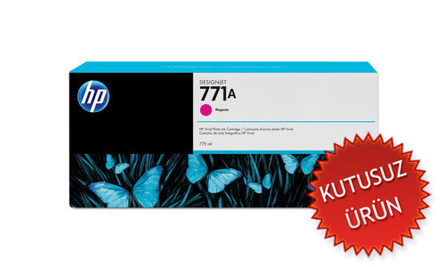 HP B6Y17A (771A) Kırmızı Orjinal Kartuş - DesignJet Z6200 (U) (T15305) - 1