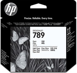 HP CH613A (789) Mavi-Açık Mavi Orjinal Kafa Kartuşu - L25500 (T2649) - 1