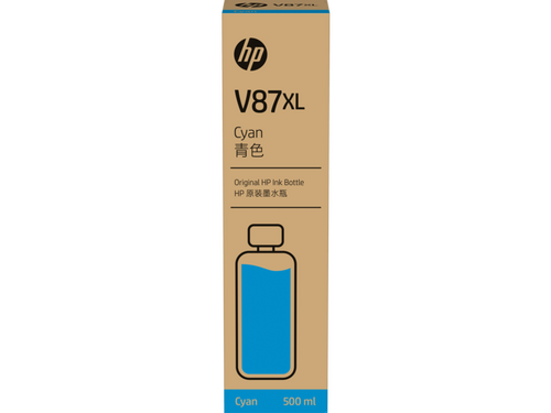 HP 7FN95A (V87XL) Cyan Original Ink Cartridge - T858 / T908