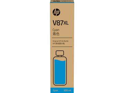 HP - HP 7FN95A (V87XL) Cyan Original Ink Cartridge - T858 / T908