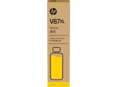 HP - HP 7FN96A (V87XL) Yellow Original Ink Cartridge - T858 / T908