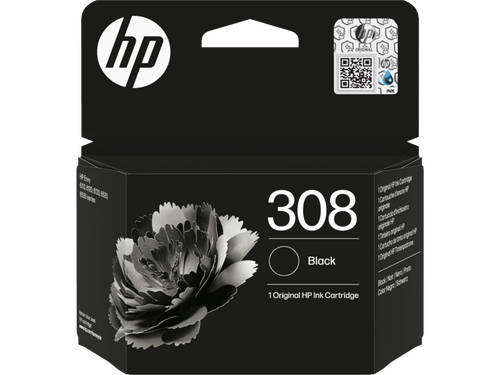 HP 7FP21UE (308) Black Original Cartridge - Envy 6110