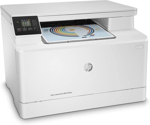 HP 7KW54A (MFP M182N) Color LaserJet Pro + Scanner + Copier + Network + Color Printer - 3