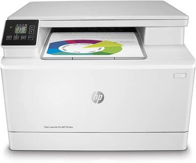 HP 7KW54A (MFP M182N) Color LaserJet Pro + Scanner + Copier + Network + Color Printer - 8