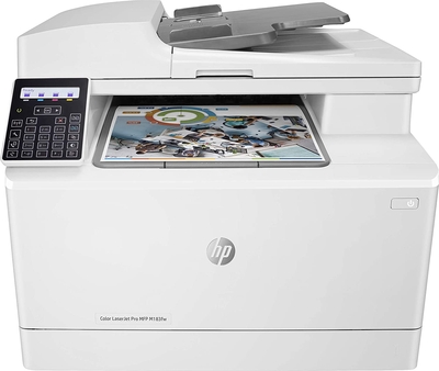 HP 7KW56A (MFP M183fw) Color LaserJet Pro MFP M183fw Wi-Fi + Tarayıcı + Fotokopi + Fax + Network + Renkli Yazıcı (T16908) - 1