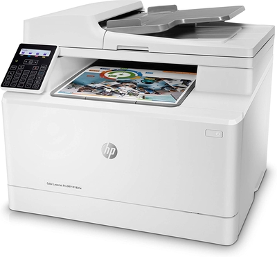 HP 7KW56A (MFP M183fw) Color LaserJet Pro MFP M183fw Wi-Fi + Tarayıcı + Fotokopi + Fax + Network + Renkli Yazıcı (T16908) - 2