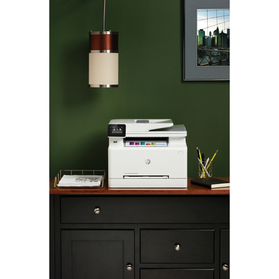 HP 7KW75A (MFP M283FDW) LaserJet Pro Wi-Fi + Tarayıcı + Fotokopi + Faks + Çok Fonksiyonlu Renkli Lazer Yazıcı - 7