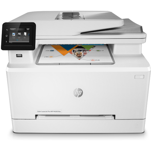 HP 7KW75A (MFP M283FDW) LaserJet Pro Wi-Fi + Scanner + Copier + Fax + Multifunction Color Laser Printer - 1