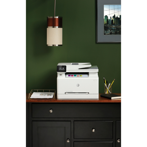 HP 7KW75A (MFP M283FDW) LaserJet Pro Wi-Fi + Scanner + Copier + Fax + Multifunction Color Laser Printer - 7