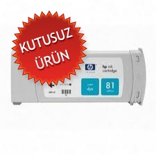 HP C4931A (81) Mavi Orjinal Kartuş - DesignJet 5000 / 5500 (U) (T1267) - 1