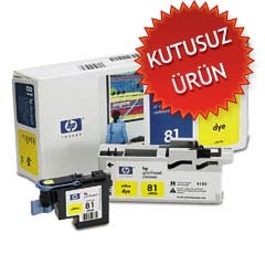 HP C4953A (81) Orjinal Sarı Kafa Kartuşu - DesignJet 5000 / 5500 (U) (T1288) - 1