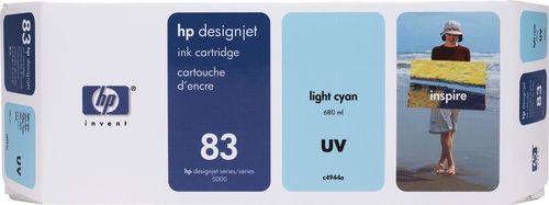 HP C4964A (83) Light Cyan Original Printhead - DesignJet 5000 - 1