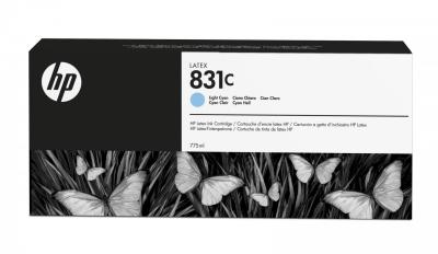 HP CZ698A (831C) Lıght Cyan Original Latex Cartridge - Lateks 310 