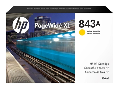 HP C1Q60A (843A) Sarı Orjinal Kartuş - Pagewide XL4100 (T17304) - 1