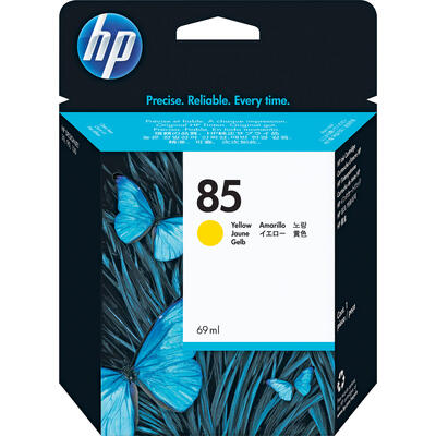 HP C9427A (85) Yellow Original Cartridge - Designjet 30 - 1