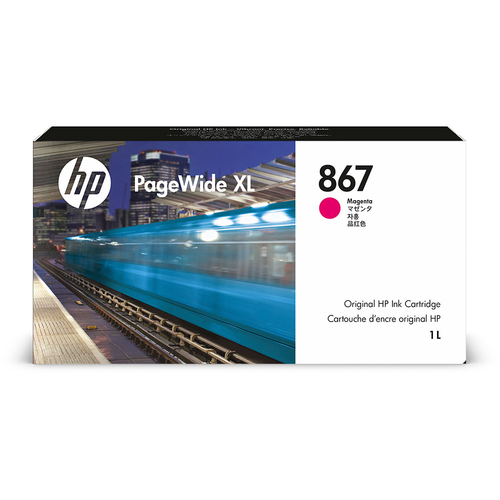 HP 867 (3ED91A) Kırmızı Orjinal Kartuş - PageWide XL 5200 - 1