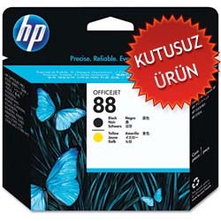 HP C9381A (88) Sarı - Siyah Orjinal Kafa Kartuşu - K5300 / K5400 (U) (T2276) - 1