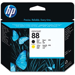 HP C9381A (88) Yellow - Black Original Head Cartridge - K5300 / K5400 