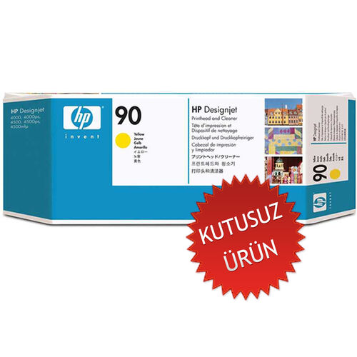 HP C5057A (90) Orjinal Sarı Kafa Kartuşu - DesignJet 4000 (U) (T1279) - 1