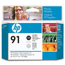 HP C9463A (91) Foto Siyah-Açık Gri Orjinal Kafa Kartuş - Designjet Z6100 (T1342) - 1