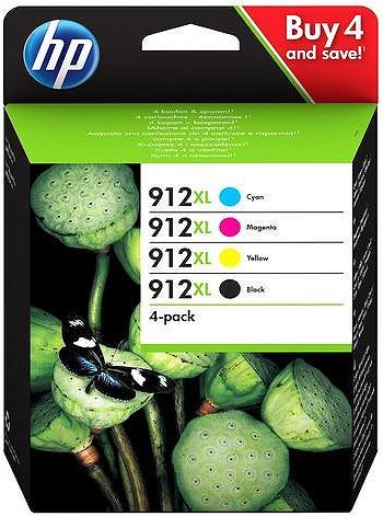 HP 3YP34AE (912XL) CMYK 4lü Set Orjinal Kartuş - OfficeJet Pro 8012 / 8013 (T11283) - 1