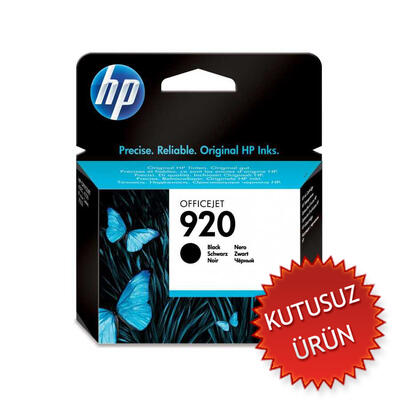 HP CD971A (920) Black Original Cartrdige - HP 6000 / 6500 (Without Box) 