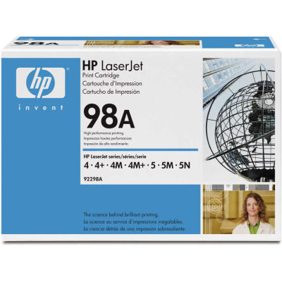 HP 92298A (98A) Black Original Toner - LaserJet 4m / 5m (B) - 2