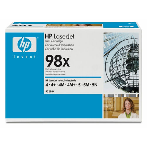 HP 92298X (98X) Black Original Toner - LaserJet 4m / 5m (B)