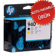 HP C4900A (940) Sarı-Siyah Orjinal Kafa Kartuşu - Pro 8000 / 8500 (C) (T2309) - 1