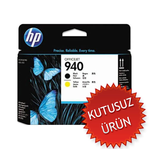 HP C4900A (940) Sarı-Siyah Orjinal Kafa Kartuşu - Pro 8000 / 8500 (U) (T2311) - 1