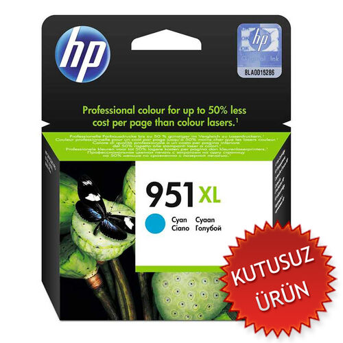 HP CN046A (951XL) Cyan Original Cartridge High Capacity - Pro 8600 (Without Box) - 1