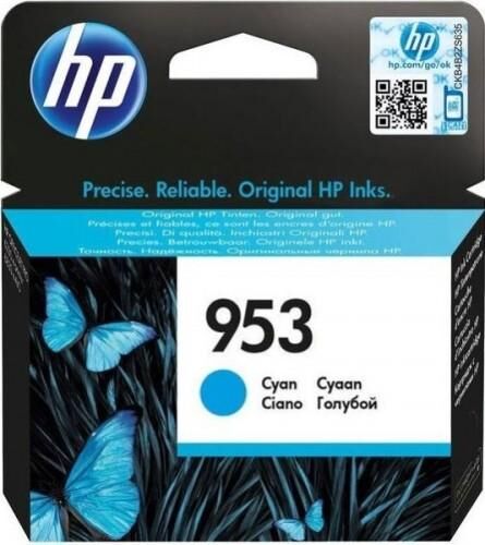 HP F6U12AE (953) Cyan Original Cartridge - OfficeJet Pro 7720 - 1