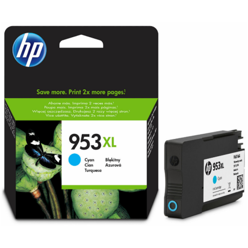 HP F6U16AE (953XL) Cyan Original Cartridge Hıgh Capacity - OfficeJet Pro 7720 - 2