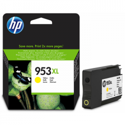 HP F6U18AE (953XL) Yellow Original Cartridge Hıgh Capacity - OfficeJet Pro 7720 