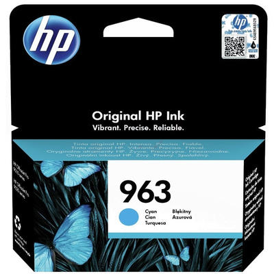 HP 3JA23AE (963) Cyan Original Cartridge - OfficeJet Pro 9010 