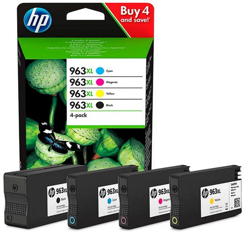 HP 3YP35AE (963XL) CMYK 4lü Orjinal Set Kartuş - OfficeJet Pro 9010 (T11284) - 1