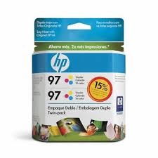 HP C9349FL (97) 2li Paket Renkli Orjinal Kartuş (T1896) - 1