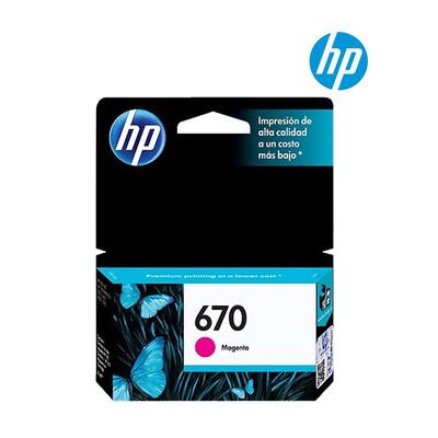 HP CZ115A (670) Magenta Original Cartridge - HP Deskjet 3525 