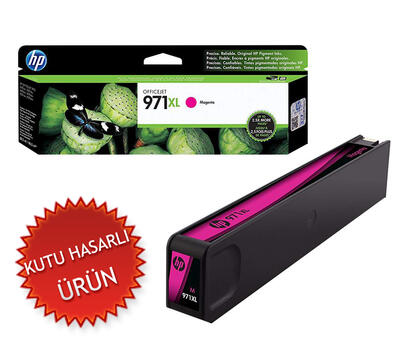 HP CN627A (971XL) Magenta Original Cartridge Hıgh Capacity - X476DN / X476DW (Damaged Box) 