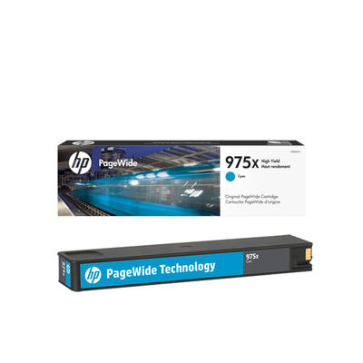 HP L0S00AA (975X) Cyan Original Cartridge - Pro 452dw / 552dw 