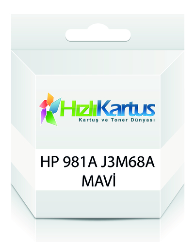 HP J3M68A (981A) Cyan Compatible Cartridge - PageWide 556dn / MFP586z