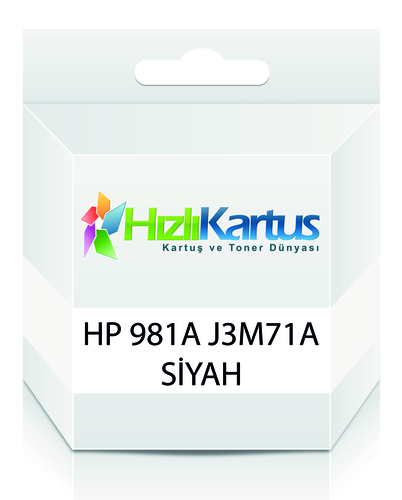 HP J3M71A (981A) Black Compatible Cartridge - PageWide 556dn / MFP586z - 1